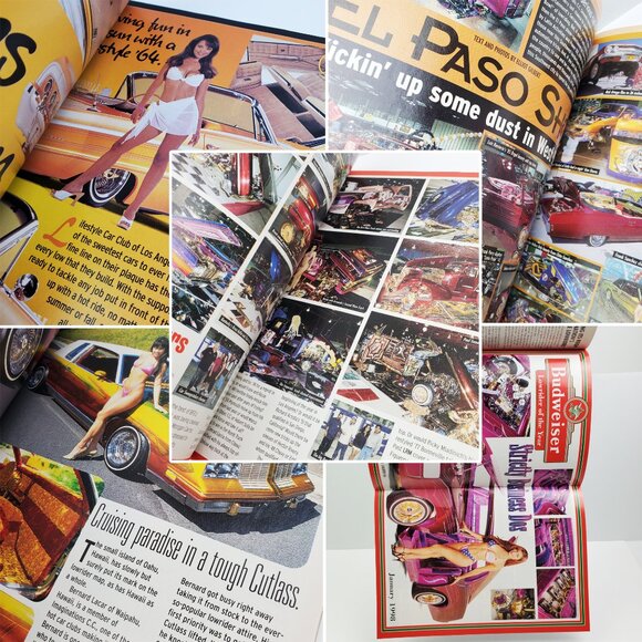Lowrider Magazine Vintage Jan. 1998 Super Show Special Issue Newsstand - Picture 3 of 9